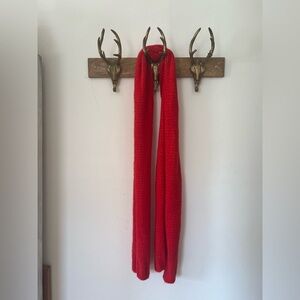 Naadam cherry red scarf!